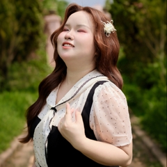 CA030032-Đầm công sở bigsize 60kg-100kg phối voan chấm bi phù hợp mặc đi làm, đi tiệc