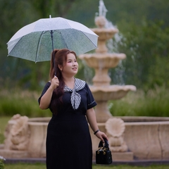 Áo kiểu bigsize nữ 60kg - 100kg phối caro phù hợp mặc đi làm , đi học, đi chơi