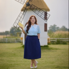 Áo sơ mi bigsize nữ 60kg - 100kg cổ phối ren phù hợp mặc đi làm đi học đi chơi