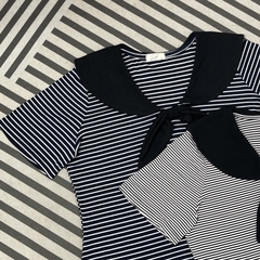 Áo thun sọc cổ thủy thủ bigsize 60kg - 100kg phù hợp mặc đi làm, đi học đi chơi