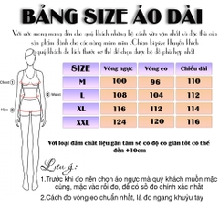 Áo dài bigsize 60kg - 95kg chất gấm xốp phù hợp mặc vào dịp lễ tết