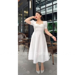 MUA1TẶNG1 - ĐẦM CÚP NGỰC ĐÍNH NGỌC bigsize hình chụp thật