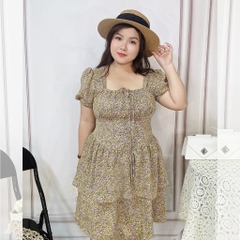 [MUA1TẶNG1] Váy đi biển hoa nhí bigsize 60kg đến 90kg váy xinh nhẹ nhàng