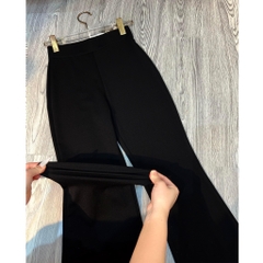 QUẦN ỐNG LOE BIGSIZE CHẤT UMI Quần ống loe lưng cao mặc đi học đi làm đi chơi