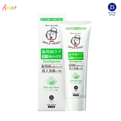 Kem đánh răng cho hơi thở thơm cmát Zettoc Smile Honey  120g