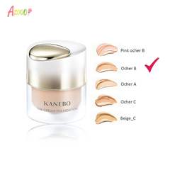 Kem nền cao cấp, siêu mịn, che phủ hoàn hảo Kanebo The Cream Foundation màu sáng tự nhiên Ocher B 30ml