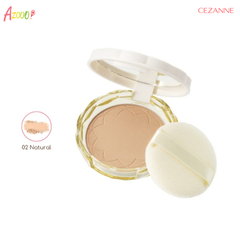 Phấn phủ Cezanne UV Silk Cover Powder màu 02 10g