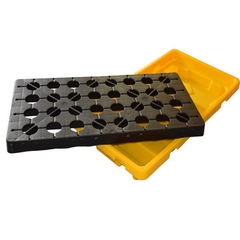 Pallet chống tràn hóa chất BLUEZEIZ BlueSD-2D (Loại thùng thấp)