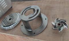 Máy lọc ép khung bản inox 316 kèm bơm vi sinh