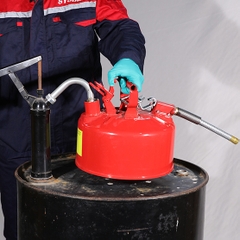 SYSBEL SCAN003R- Bình chứa an toàn Loại II 2 vòi (Đỏ - 2.5 Gal)