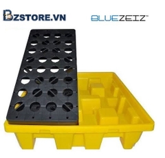 Pallet Chống Tràn cho 4 Thùng Phuy -Bluezeiz BlueSP-4D