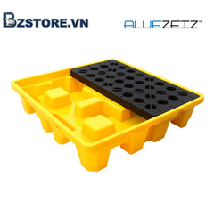 Pallet Chống Tràn cho 4 Thùng Phuy -Bluezeiz BlueSP-4D