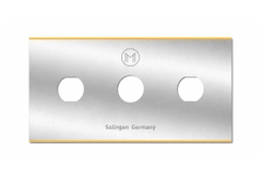 Lưỡi dao 3 lỗ kích thước 43 x 22 x 0.2 mm – xuất xứ: Đức (3-Hole blade)