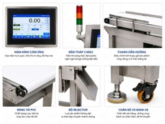 Máy kiểm tra trọng lượng tự động BLUEZEIZ CQ-XP300 checkweigher 1-3000g