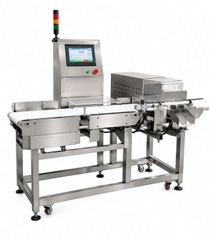 Máy kiểm tra trọng lượng tự động BLUEZEIZ CQ-XP400 checkweigher 20g–15kg