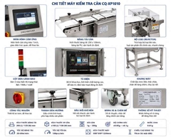 Máy kiểm tra trọng lượng tự động BLUEZEIZ CQ-XP1010 checkweigher 1-200G