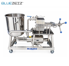 Máy lọc khung bản kèm bình chứa dung dịch, tấm bản 200mm