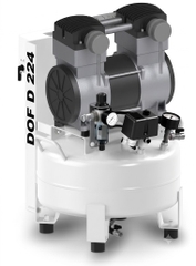 Máy nén khí không dầu 8bar, 24L, 2HP, có sấy khô La Padana DOF-D224 | DOF-SD224