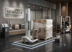 SENPACK-SP-T2100 Máy quấn màng pallet đẩy tay
