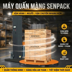 SENPACK SD-T1500F Máy quấn màng pallet tự động (chiều cao quấn 2000mm)