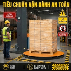 SENPACK SD-T1500F Máy quấn màng pallet tự động (chiều cao quấn 2000mm)