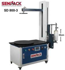 Máy quấn màng thùng Carton cắt màng tự động - SENPACK SD - 800
