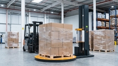 SENPACK T1650F-H  Máy quấn màng pallet tự động (chiều cao quấn 2400mm)
