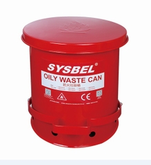 Sysbel WA8109500- Thùng chứa rác thải dầu an toàn (14 Gallon / Màu đỏ)