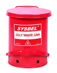 Sysbel WA8109100- Thùng chứa rác thải dầu an toàn (6 Gallon / Màu đỏ)
