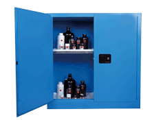 Tủ đựng hóa chất ăn mòn BLUEZEIZ BlueCC-30 (30 Gal, cửa đóng mở manual)