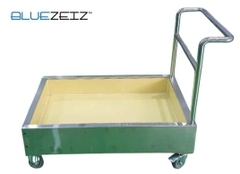 BLUEZEIZ BlueBT-100 Xe đẩy hóa chất bọc nhựa