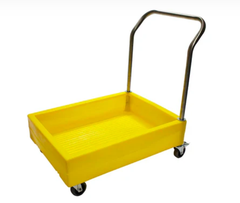 Xe đẩy dạng khay chống tràn vận chuyển hóa chất BT100 ROMOLD