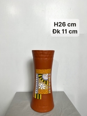 BÌNH GỐM DÁNG LY CAO 26CM ĐK 11CM