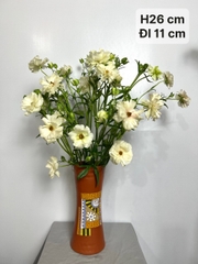 BÌNH GỐM DÁNG LY CAO 26CM ĐK 11CM