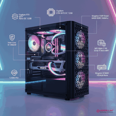 BỘ MÁY TÍNH PCHL 02 GAMING ( INTEL CORE I9-14900KF / VGA: RTX 4070 Aero OC 12GB / Ram: 64GB / SSD: 1T /PSU: 1250W