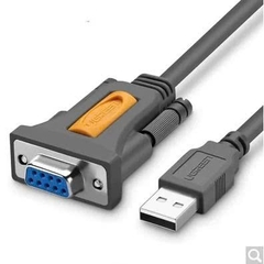 Cáp chuyển USB Sang Com9 RS232 Ugreen 20201 CR104 dài 1,5m - Hàng Chính Hãng