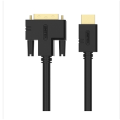 [Mã ELHACE giảm 4% đơn 300K] CÁP HDMI sang DVI 24+1 UNITEK Y-C 220A