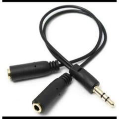[Mã ELHACE giảm 4% đơn 300K] [Mã ELFLASH3 hoàn 10K xu đơn 20K] Cáp chuyển jack 3.5mm từ 1 cổng sang 2 cổng độ dài 20cm