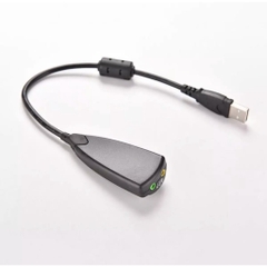Cáp chuyển USB sang mic và loa zắc 3.5mm
