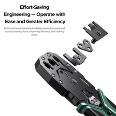 Ugreen Kìm bấm mạng RJ45 RJ11 UGREEN 35971 NW304 tích hợp dao tuốt vỏ