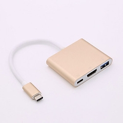 Cap chuyển đổi USB Type-C Sang USB 3.0/HDMI-Type  