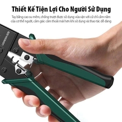 Ugreen Kìm bấm mạng RJ45 RJ11 UGREEN 35971 NW304 tích hợp dao tuốt vỏ
