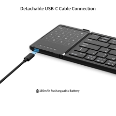 Bàn phím Bluetooth không dây Newmen BK66 Foldable  gấp gọn