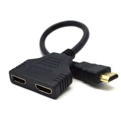 Combo 20 sợi cáp chia tín hiệu HDMI 1 ra 2 (Đen)