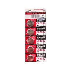 Vĩ 5 viên pin Maxell dòng cao cấp CR2032