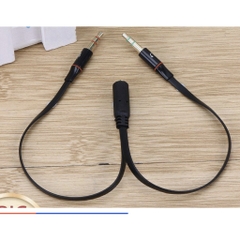 [Mã ELHACE giảm 4% đơn 300K] Combo 16 Cáp gộp audio và mic 3.5mm Jack gộp tai nghe 3.5 mạ vàng