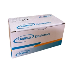 Combo 100 Hạt mạng, đầu bấm mạng RJ45 Cat 5 AMPLX 474 (Hôp 100 Cái) - Vỏ nhựa