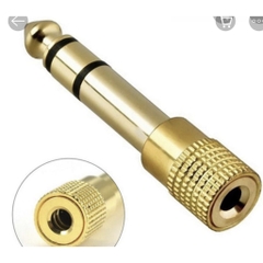 [Mã ELHACE giảm 4% đơn 300K] Jack chuyển tín hiệu cổng loa 6.5mm dương ra 3.5mm âm - Đầu chuyển cổng 6.5 sang 3.5mm