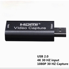 Thẻ ghi hình Video capture HDMI sang USB-Đầu ghi hình Video Capture