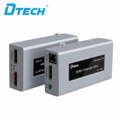 Dtech Bộ kéo dài(khếch đại) HDMI sang mạng Lan RJ45 dài 60M DTECH DT-7053